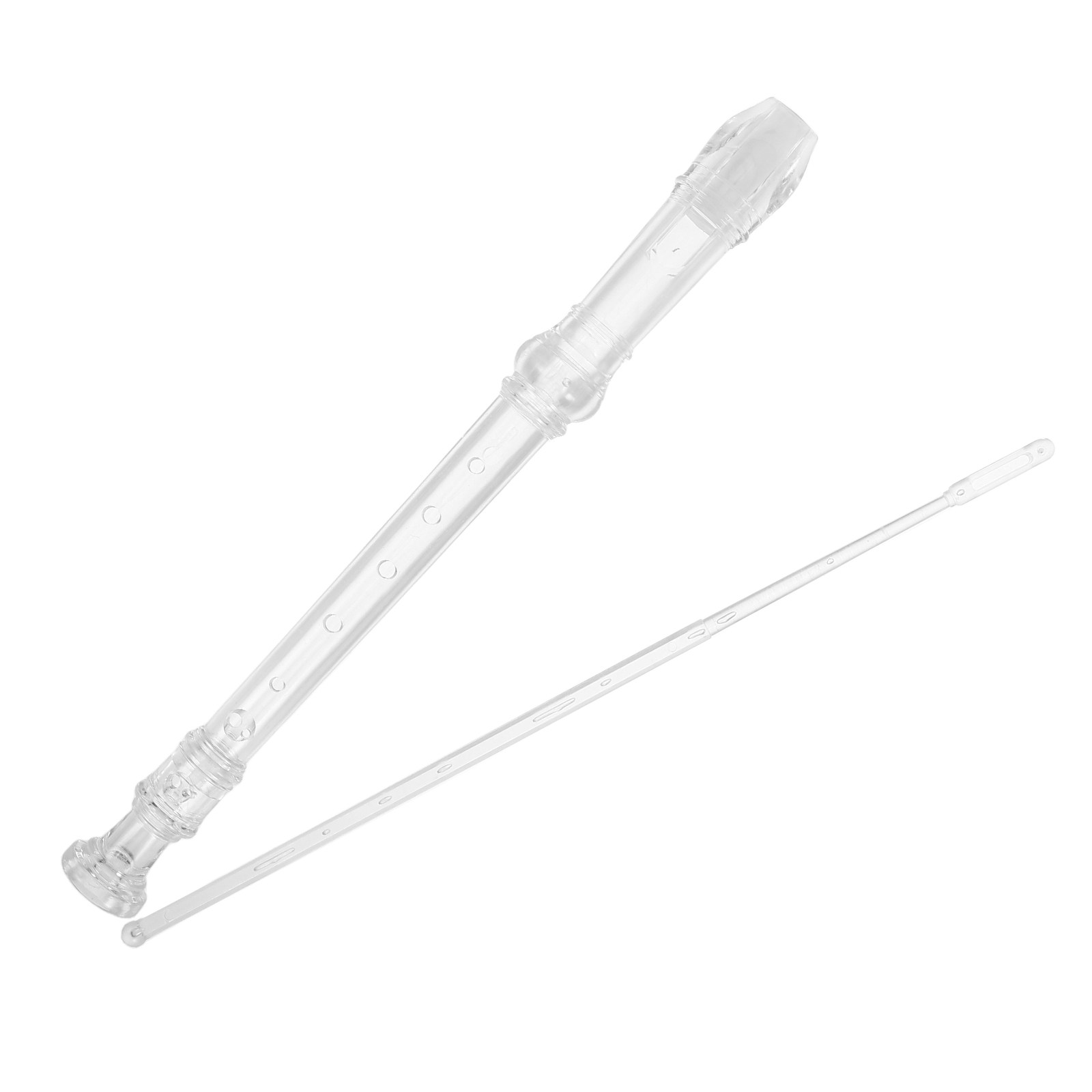 Soprano Recorder Plastic - 1세트 8홀 투명 소프라노 리코더 어린이