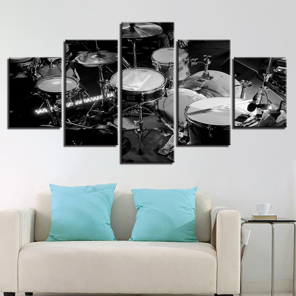 Picture Of Musical Instrument - 캔버스 포스터 거실 HD 인쇄 벽