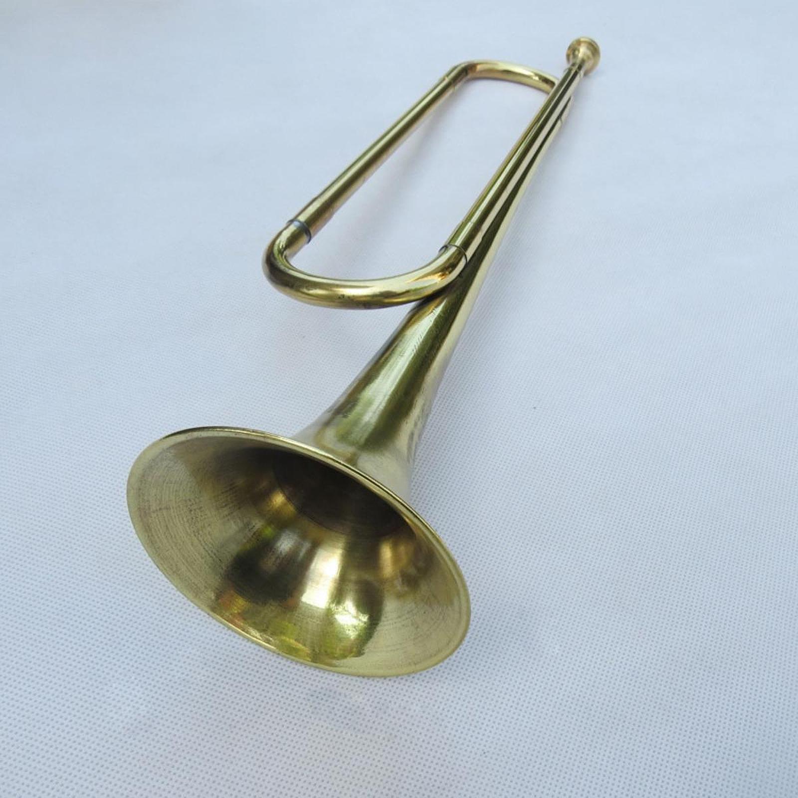 Musical Instrument Bugle - 고급 황동 트럼펫, 광택 처리된 연주용