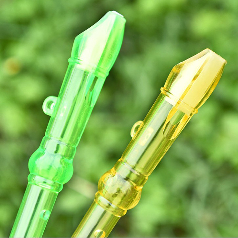 12개 세트 어린이용 악기, 8홀 투명 소프라노 리코더 - Soprano Recorder Plastic 리뷰 및 가격